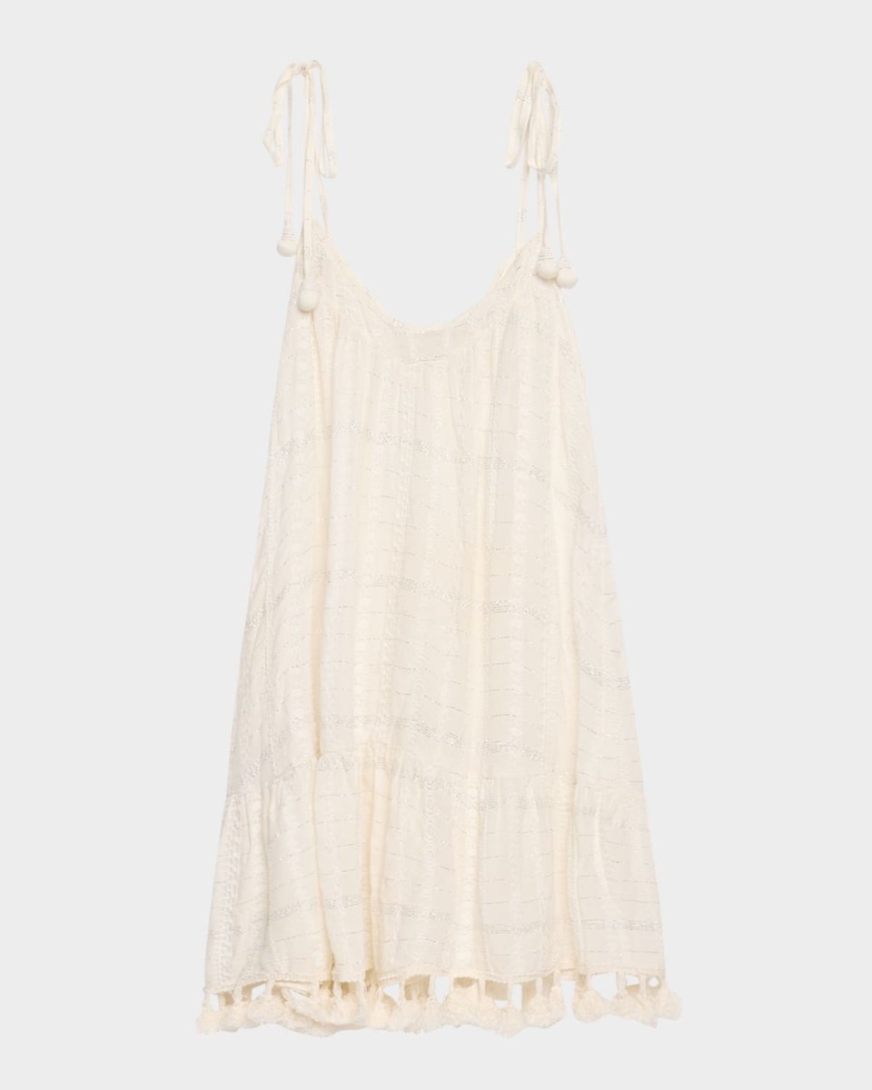 Jaxson Tassel-Trim Mini Dress